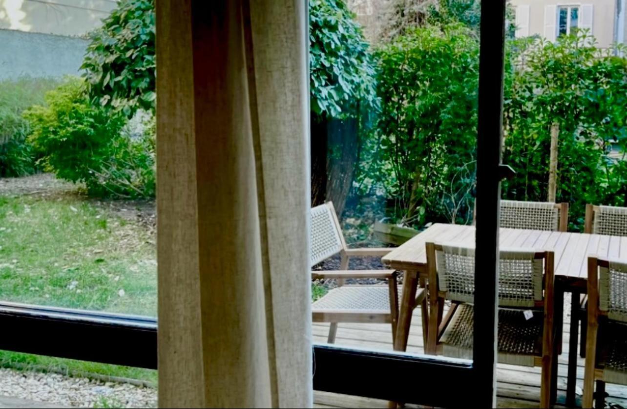 Appart With Garden - 15 Min From Eiffel Tower Булонь-Бийанкур Экстерьер фото