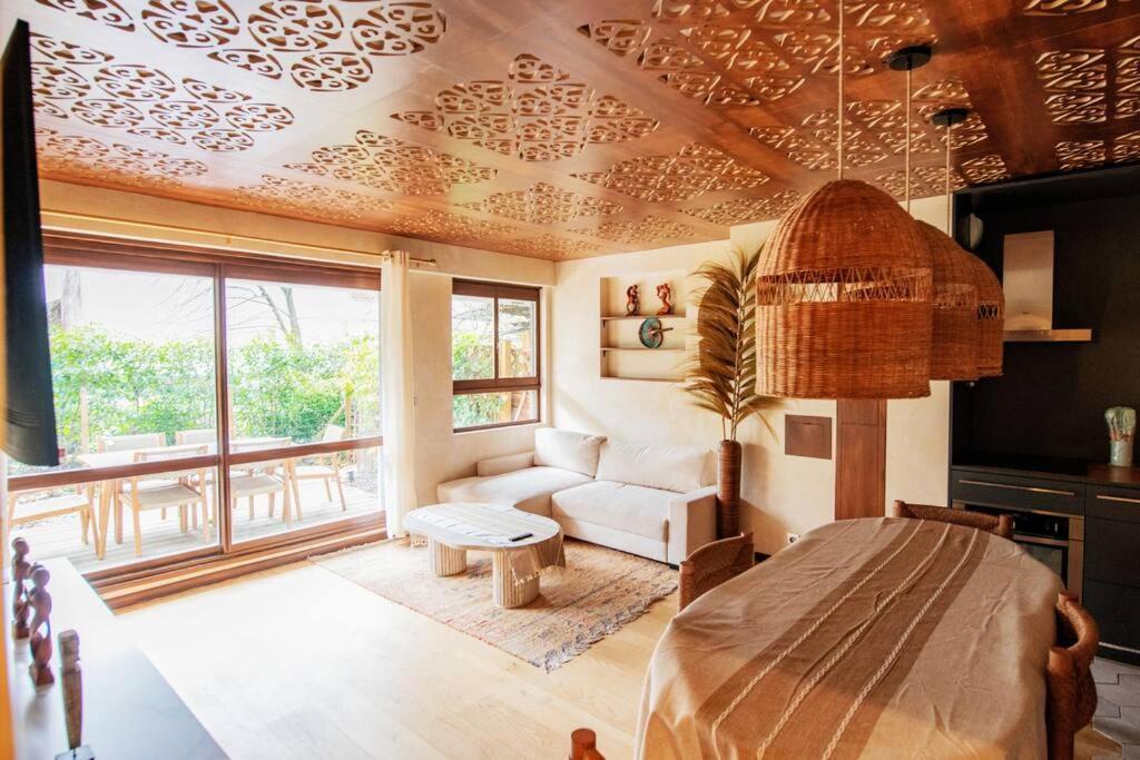 Appart With Garden - 15 Min From Eiffel Tower Булонь-Бийанкур Экстерьер фото